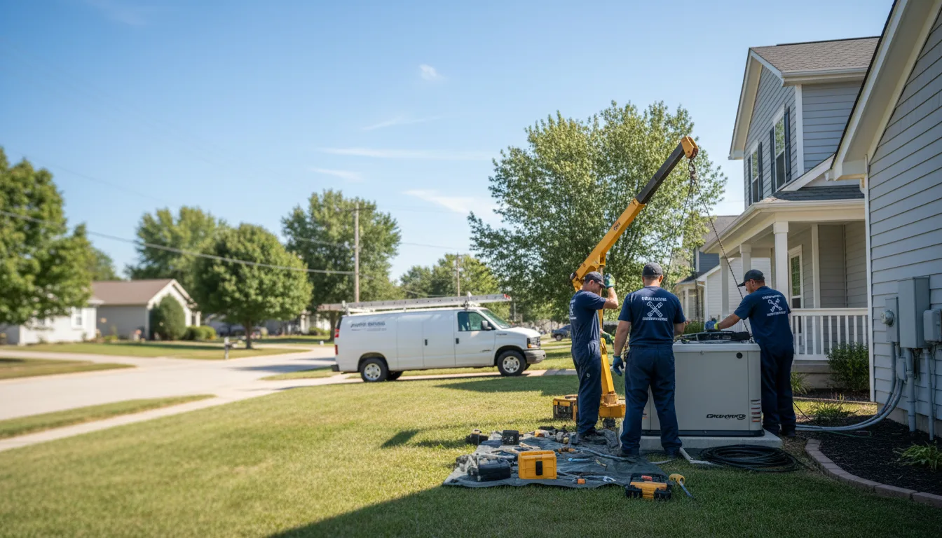 Generator Installation in Evergreen, LA near me